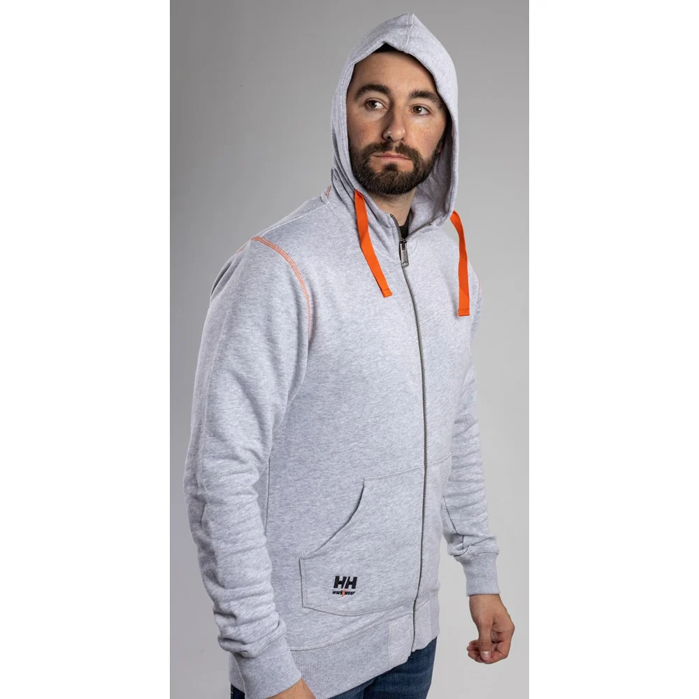 Helly Hansen Workwear Oxford Zip Hoodie - Image 4