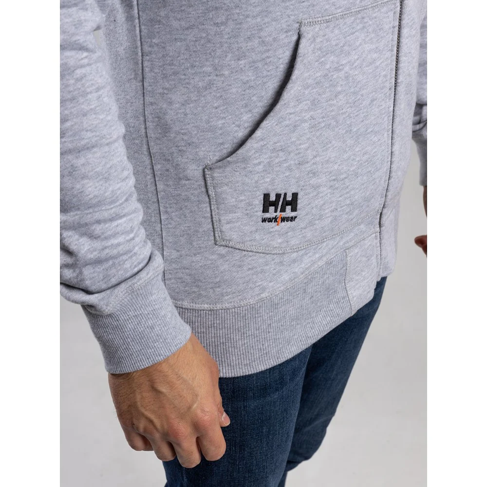 Helly Hansen Workwear Oxford Zip Hoodie - Image 5