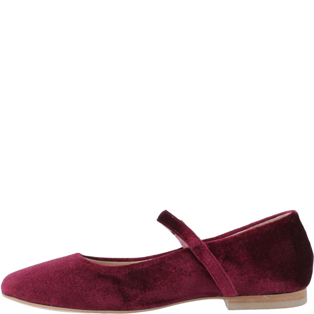 Hush Puppies Pasha Velvet Ballerina - Image 4