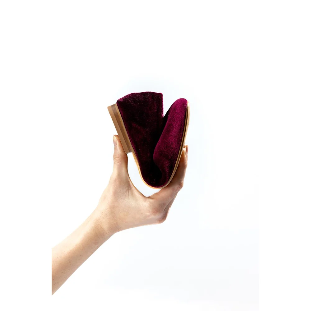 Hush Puppies Pasha Velvet Ballerina - Image 6