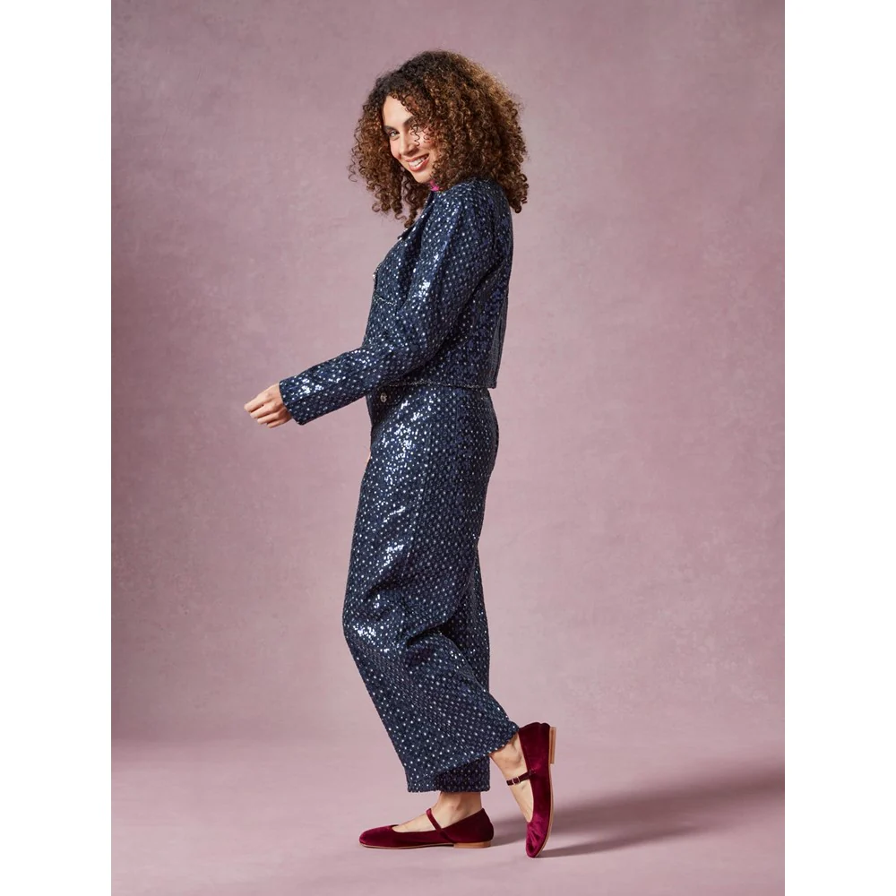Hush Puppies Pasha Velvet Ballerina - Image 7