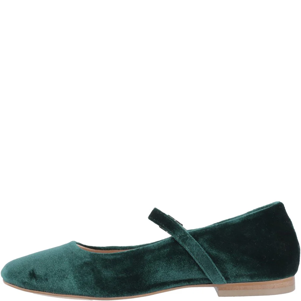 Hush Puppies Pasha Velvet Ballerina - Image 4