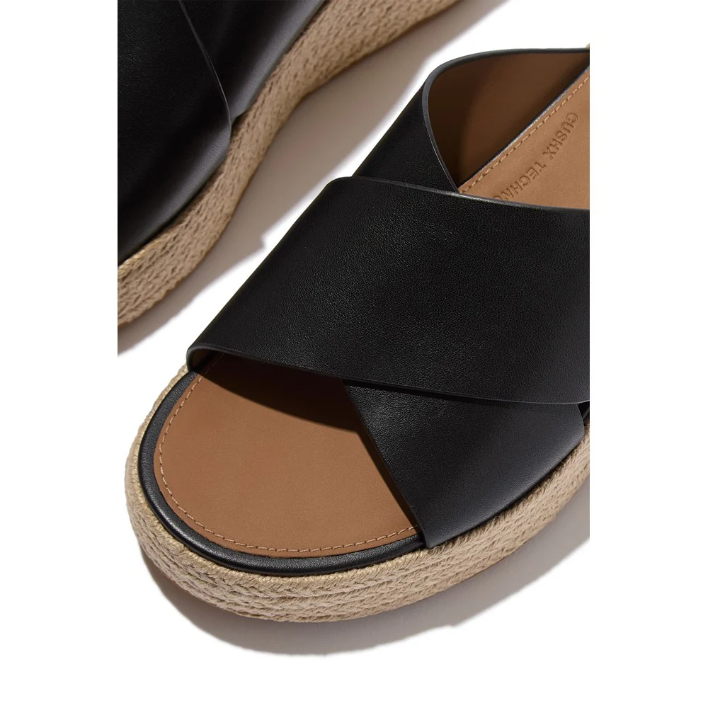 Fitflop Platfforms Espadrille Wedge Sandals - Image 5