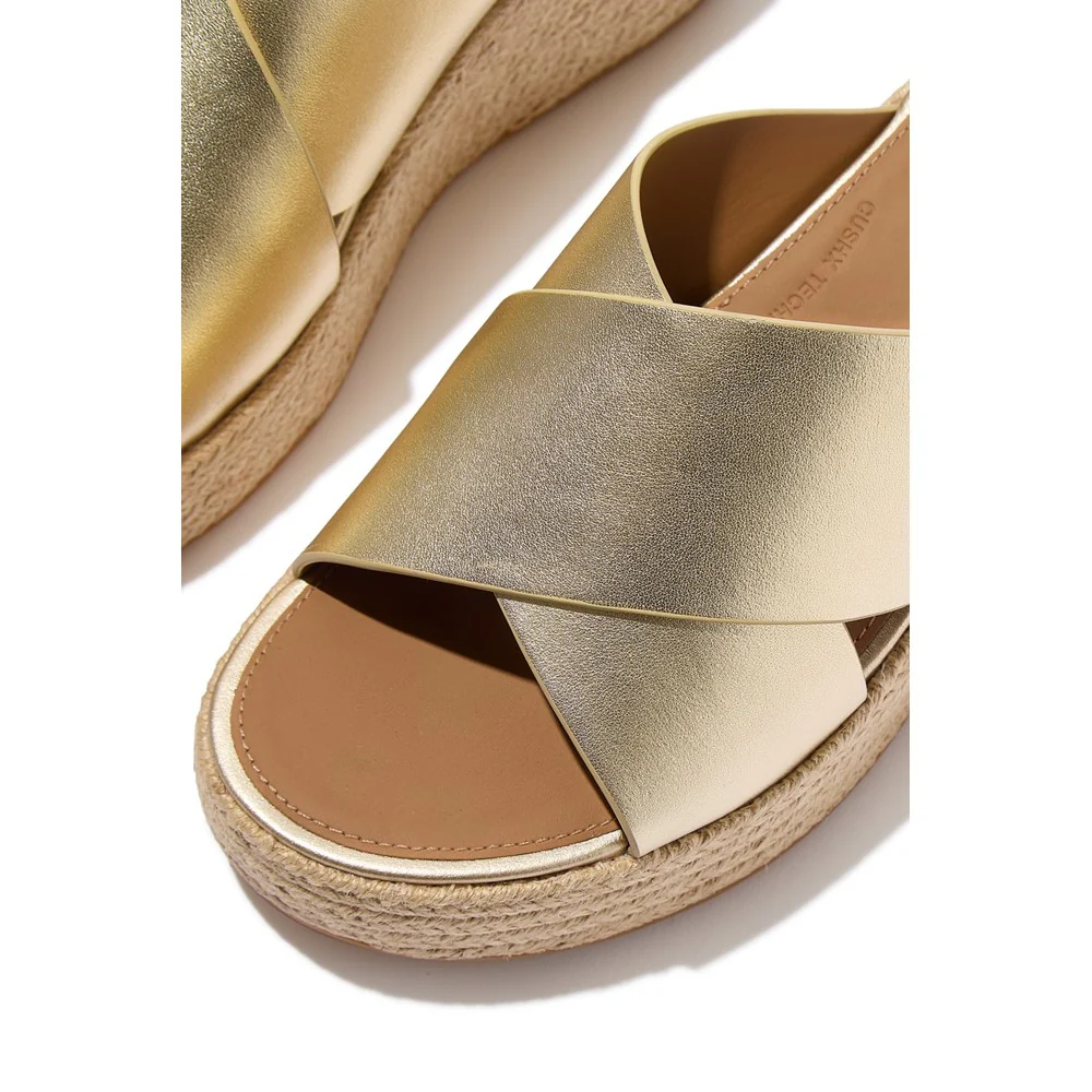 Fitflop Platfforms Espadrille Wedge Sandals - Image 5