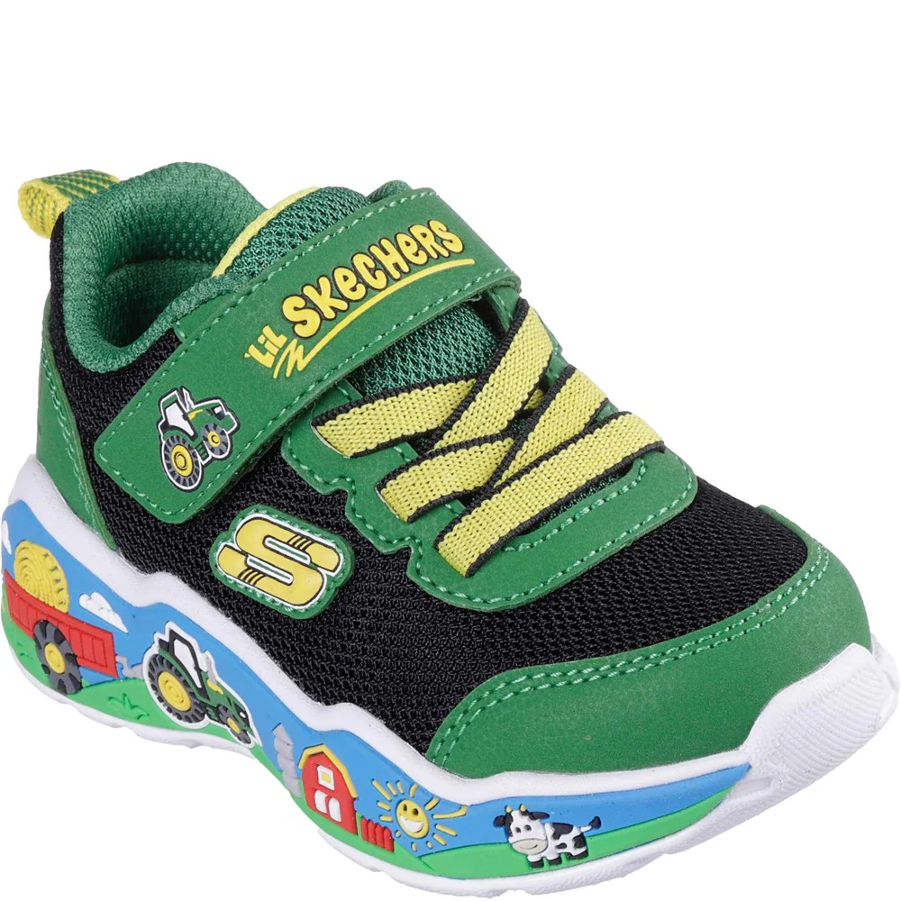 Skechers Play Scene Barn-Squad Buddies Trainers