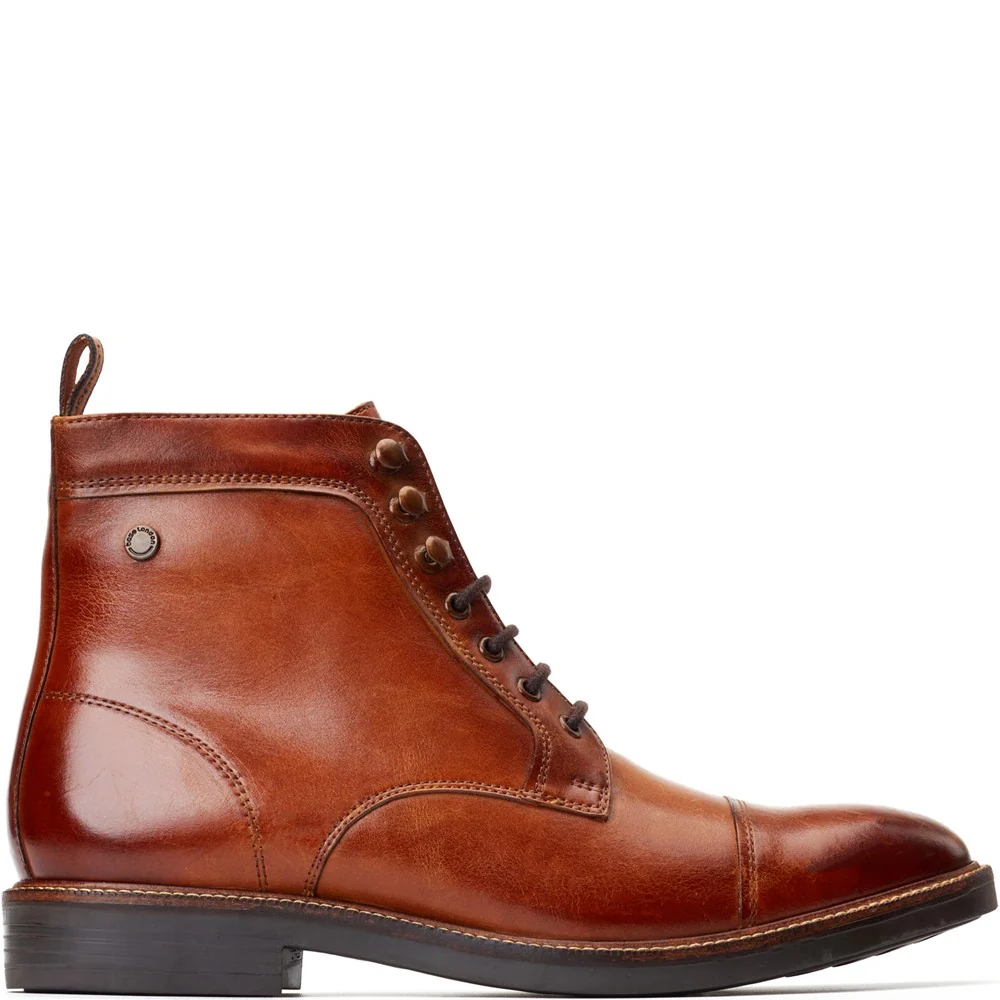 Base London Plymouth Toe Cap Boots - Image 5