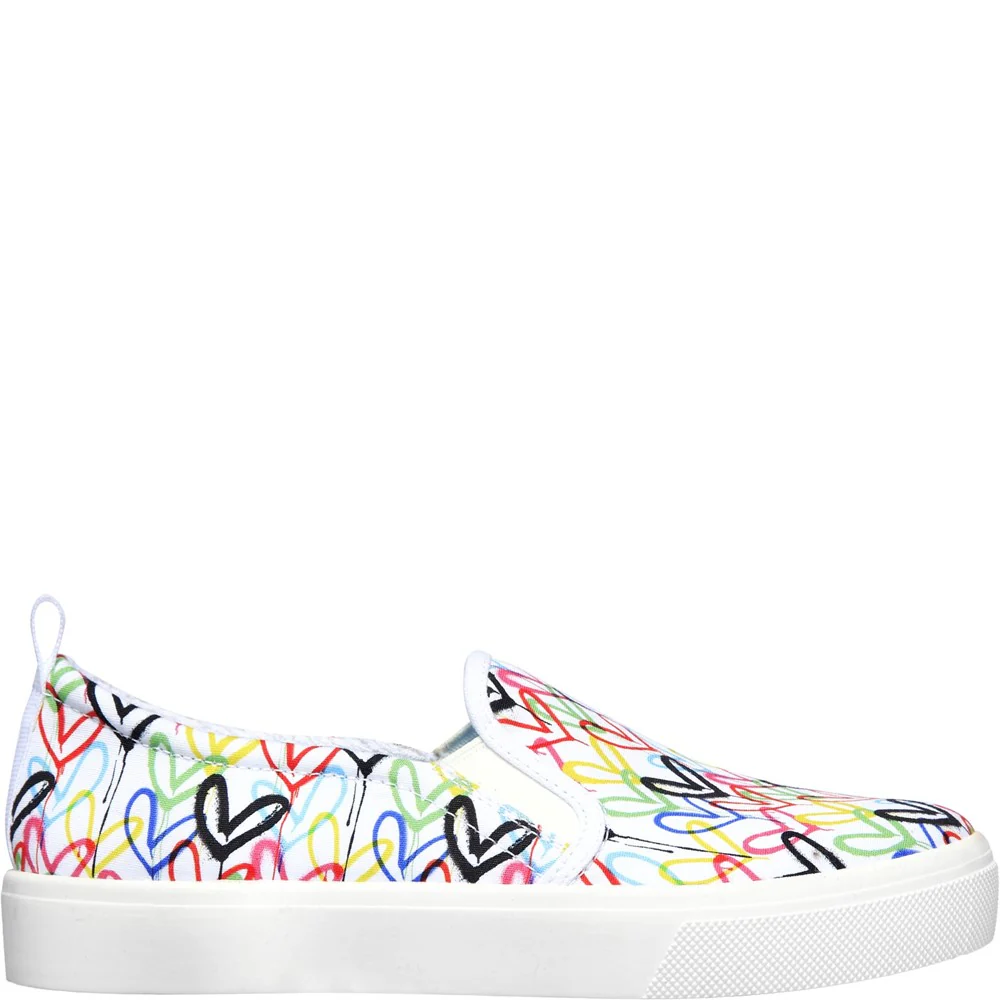 Skechers Poppy Drippin Love Slip On Shoes - Image 3