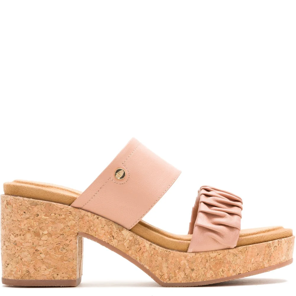 Hush Puppies Poppy Ruched Slide - Image 6