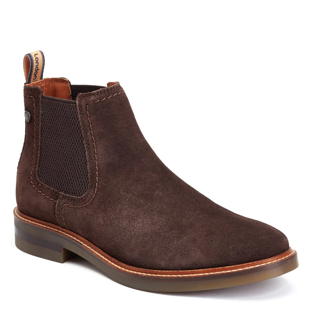 Base London Portland Suede Chelsea Boots