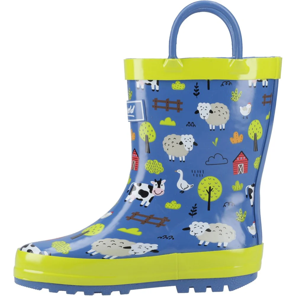 Cotswold Puddle Waterproof Pull On Wellington Boots - Image 4