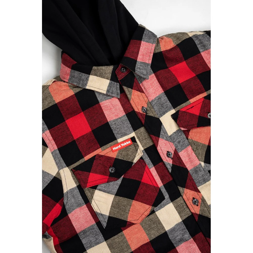 Hard Yakka Quilted Flannel Shacket - Image 6