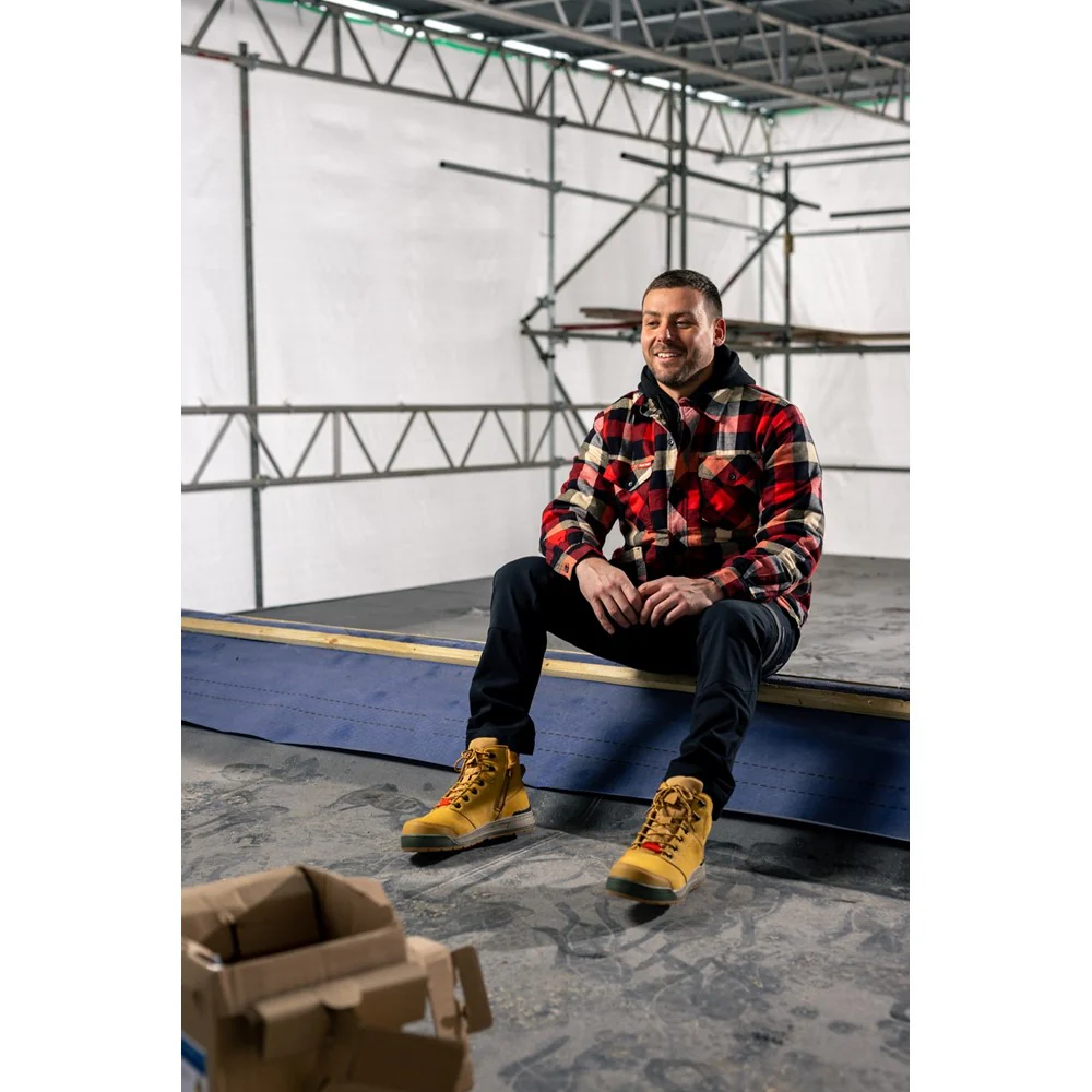 Hard Yakka Quilted Flannel Shacket - Image 9