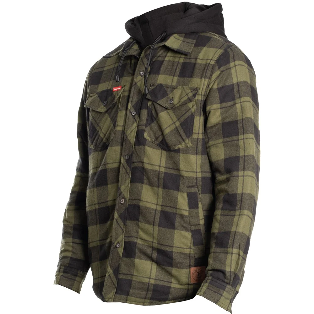 Hard Yakka Quilted Flannel Shacket - Image 3