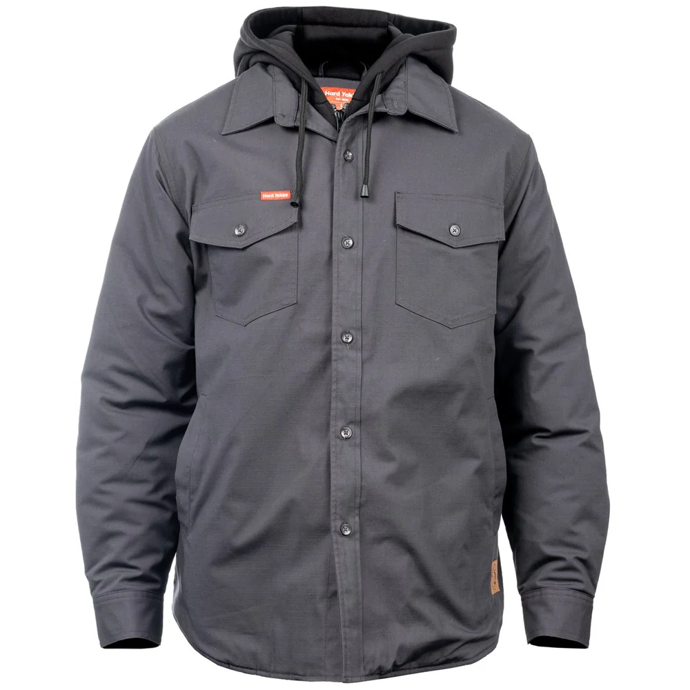 Hard Yakka Quilted Solid Shacket