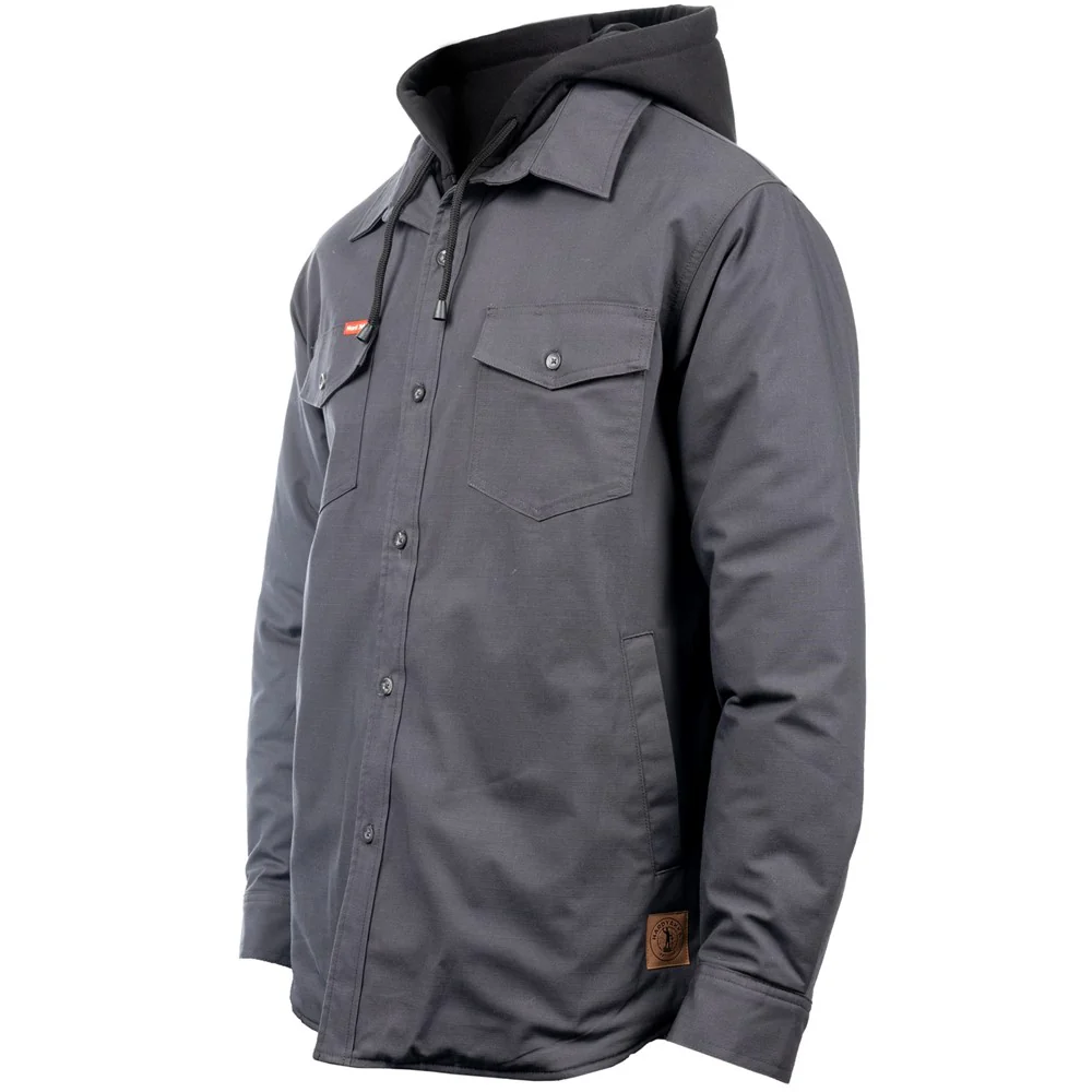 Hard Yakka Quilted Solid Shacket - Image 3