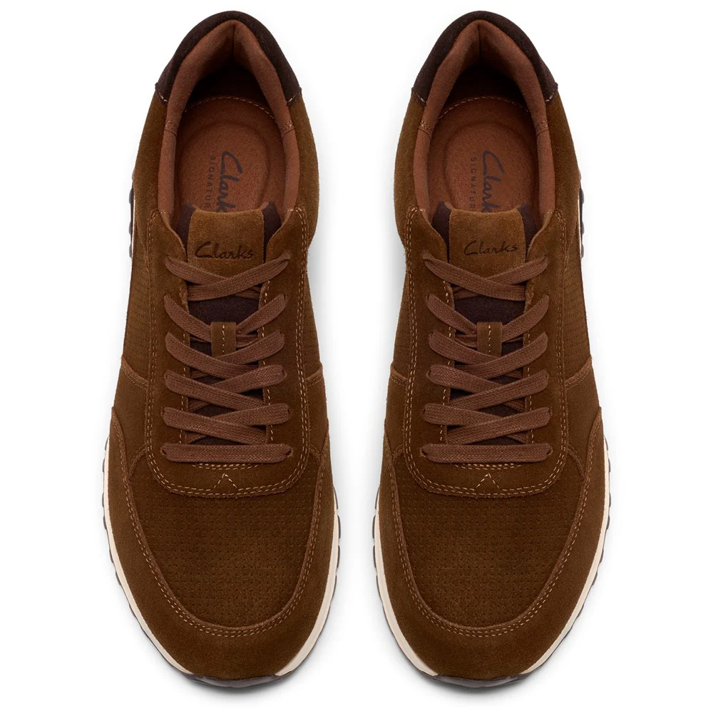 Clarks Radwell Tie Cola Shoes - Image 4