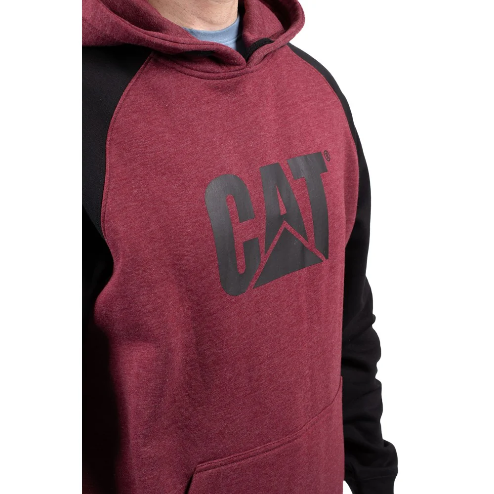 Caterpillar Raglan Hooded Sweatshirt - Image 6