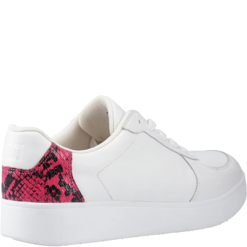 Fitflop Rally Snakeprint-Backtab Sneakers - Image 2