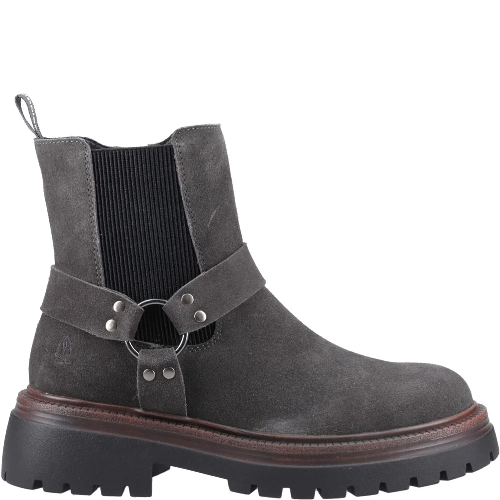 Hush Puppies Raye Buckle Boot Suede - Image 5