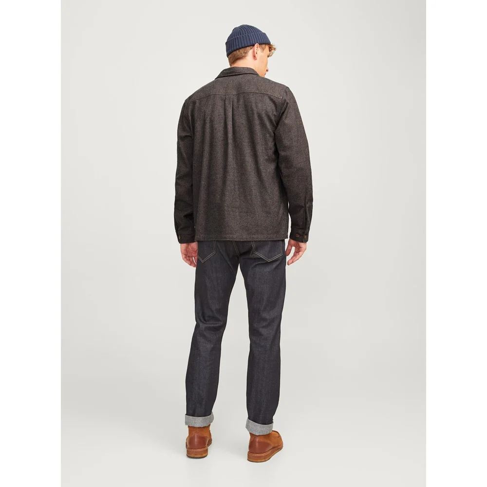 Jack & Jones Raymond Melange Long Sleeve Shirt - Image 2