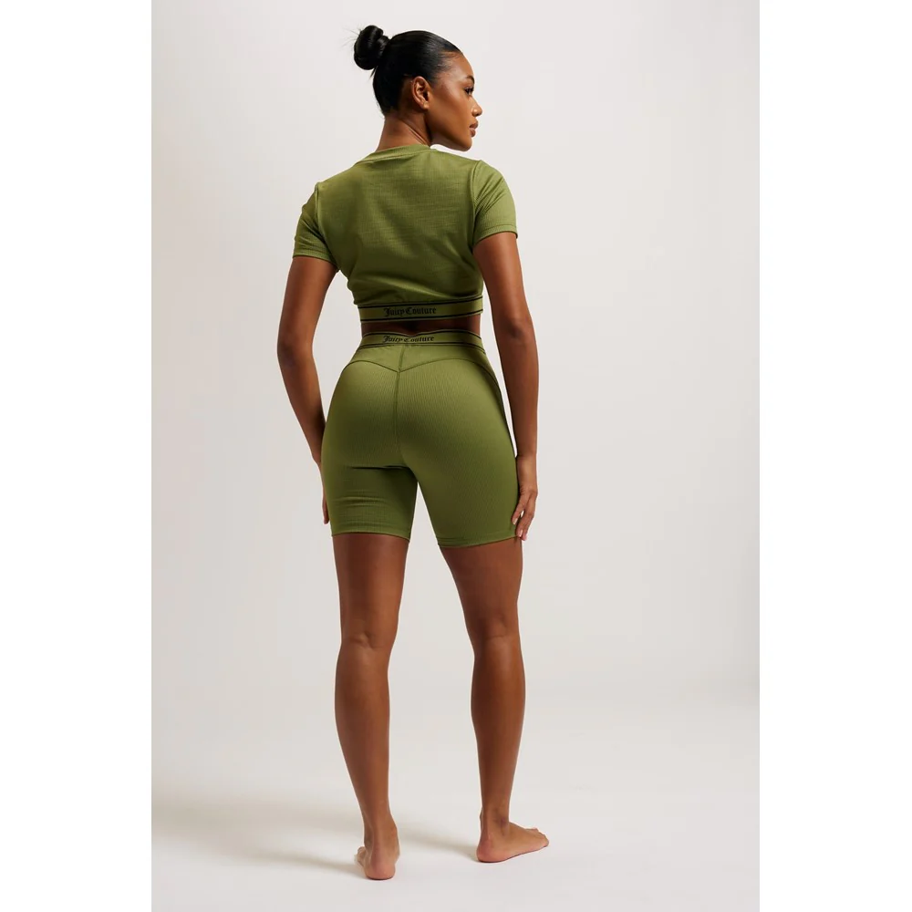 Juicy Couture Rayon Rib Cycling Shorts - Image 2