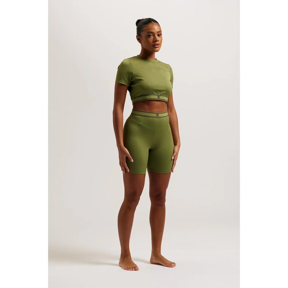 Juicy Couture Rayon Rib Cycling Shorts - Image 3