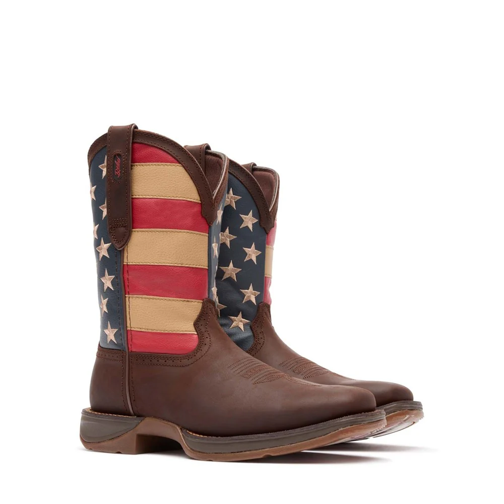 Durango Rebel Patriotic Western Flag Boots