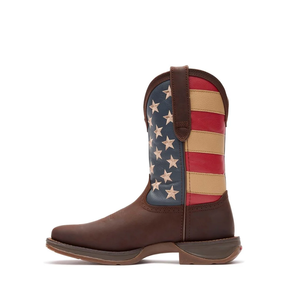 Durango Rebel Patriotic Western Flag Boots - Image 4