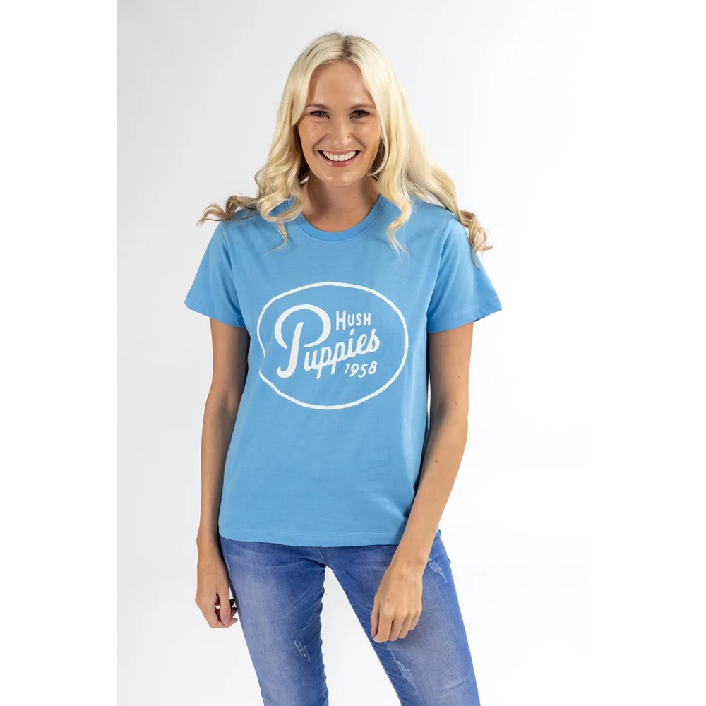 Hush Puppies Retro Script Tee