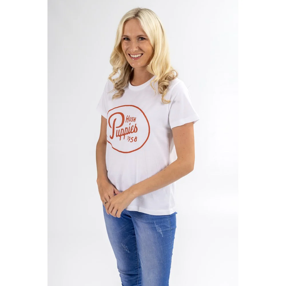 Hush Puppies Retro Script Tee - Image 3