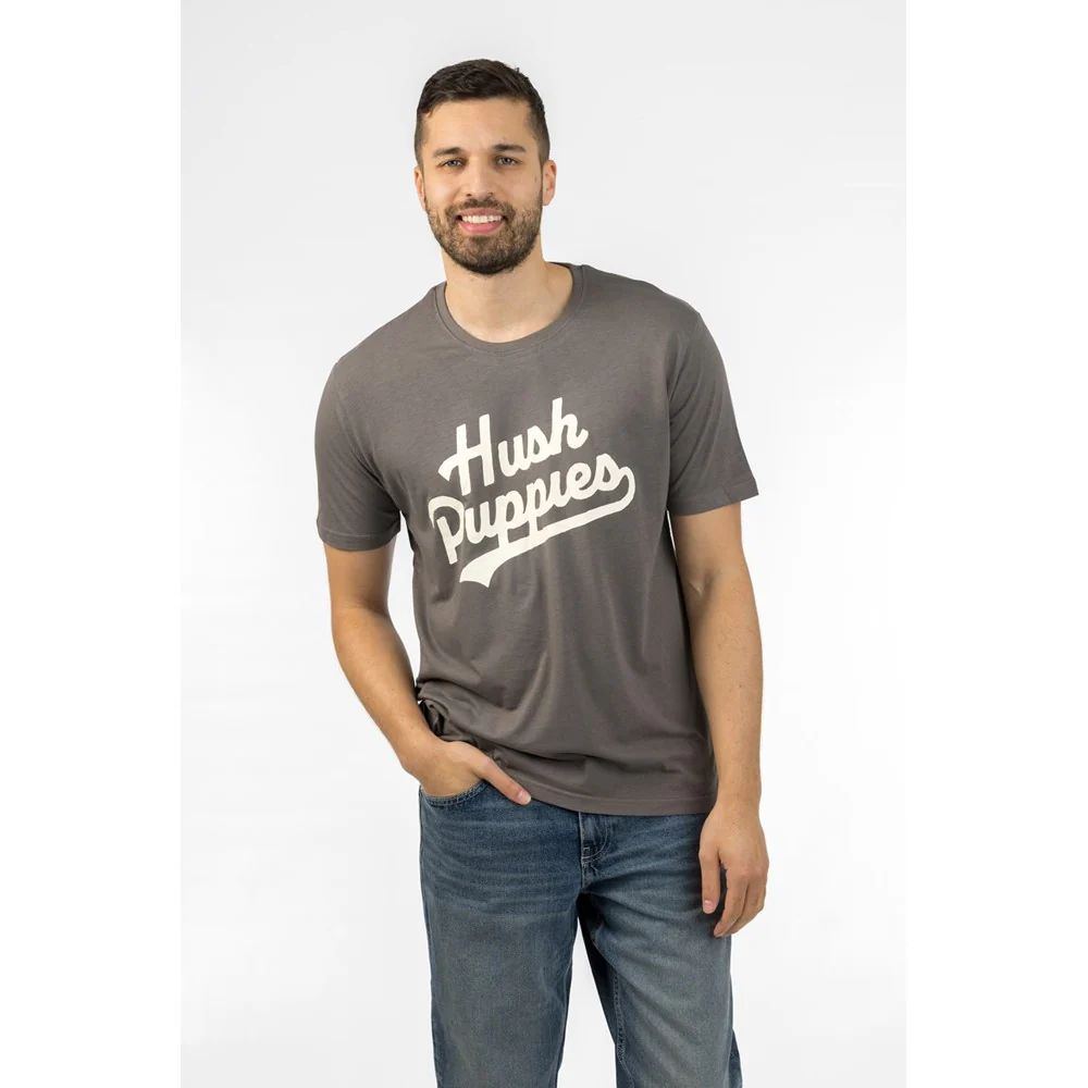 Hush Puppies Retro Script Tee