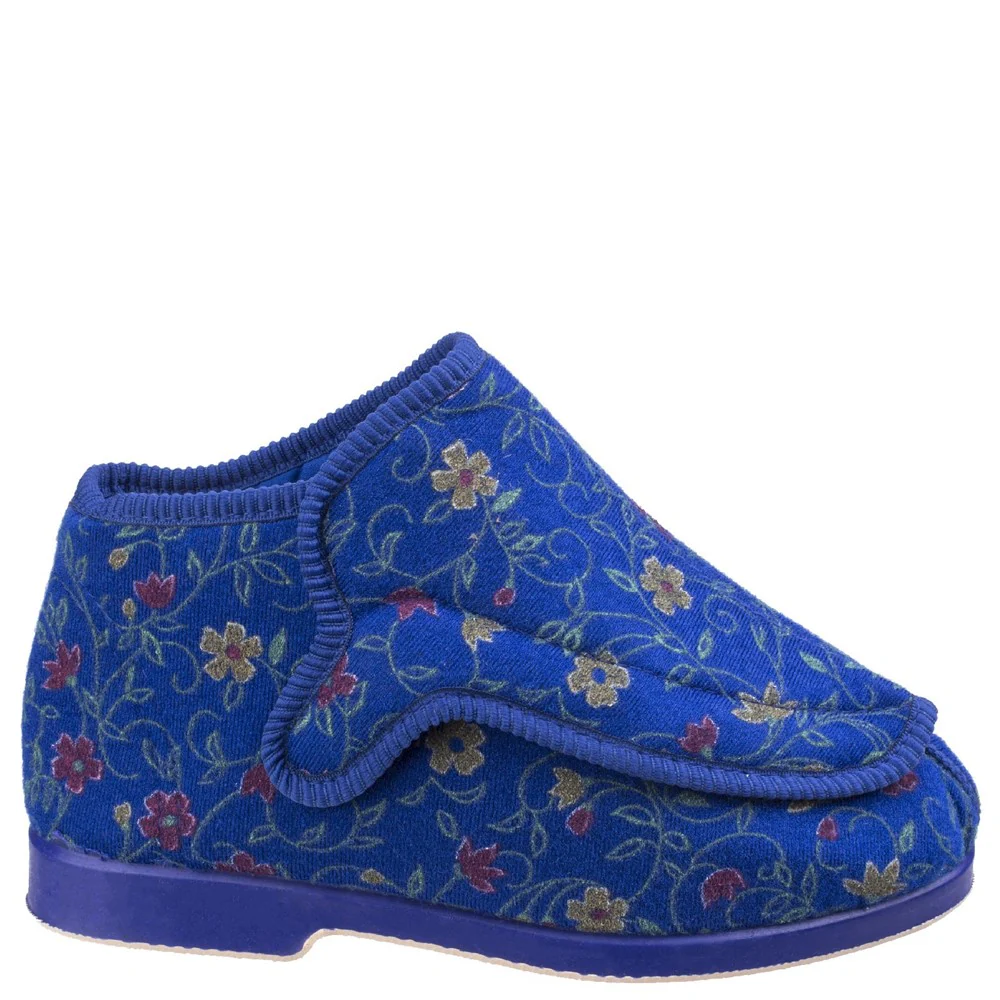 GBS Rhona Ladies Extra Wide Fit Slipper - Image 4