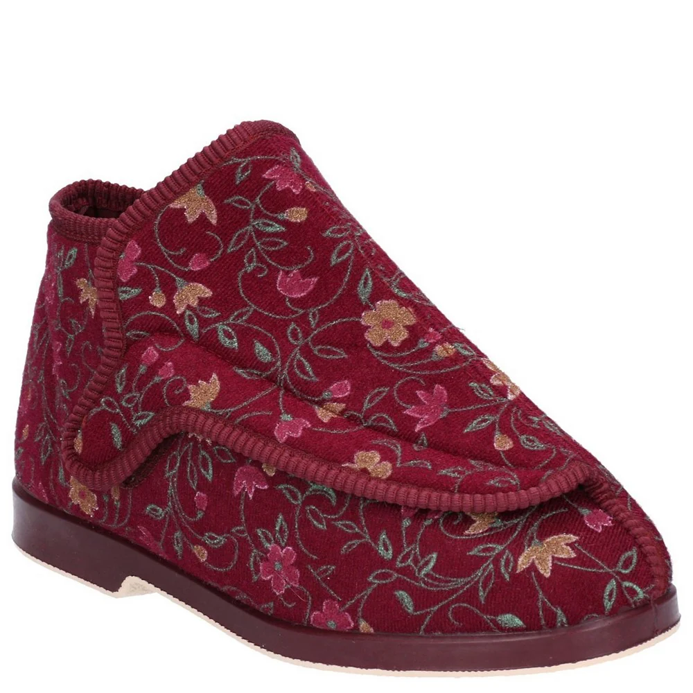GBS Rhona Ladies Extra Wide Fit Slipper