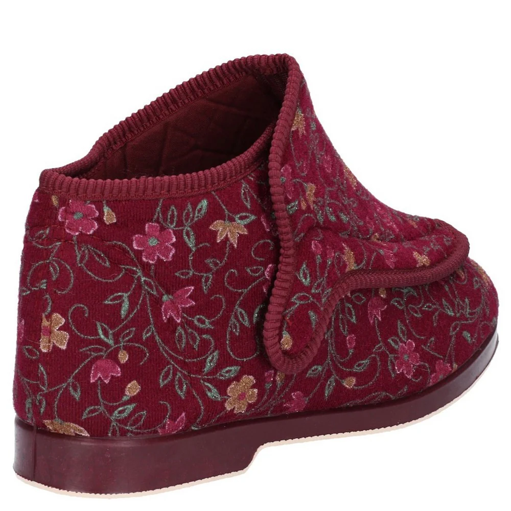 GBS Rhona Ladies Extra Wide Fit Slipper - Image 2