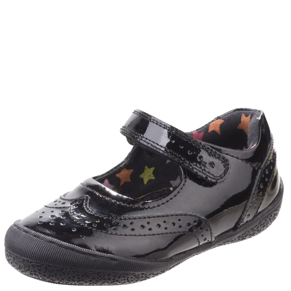 Hush Puppies Rina Patent Infant School Shoes - Image 10
