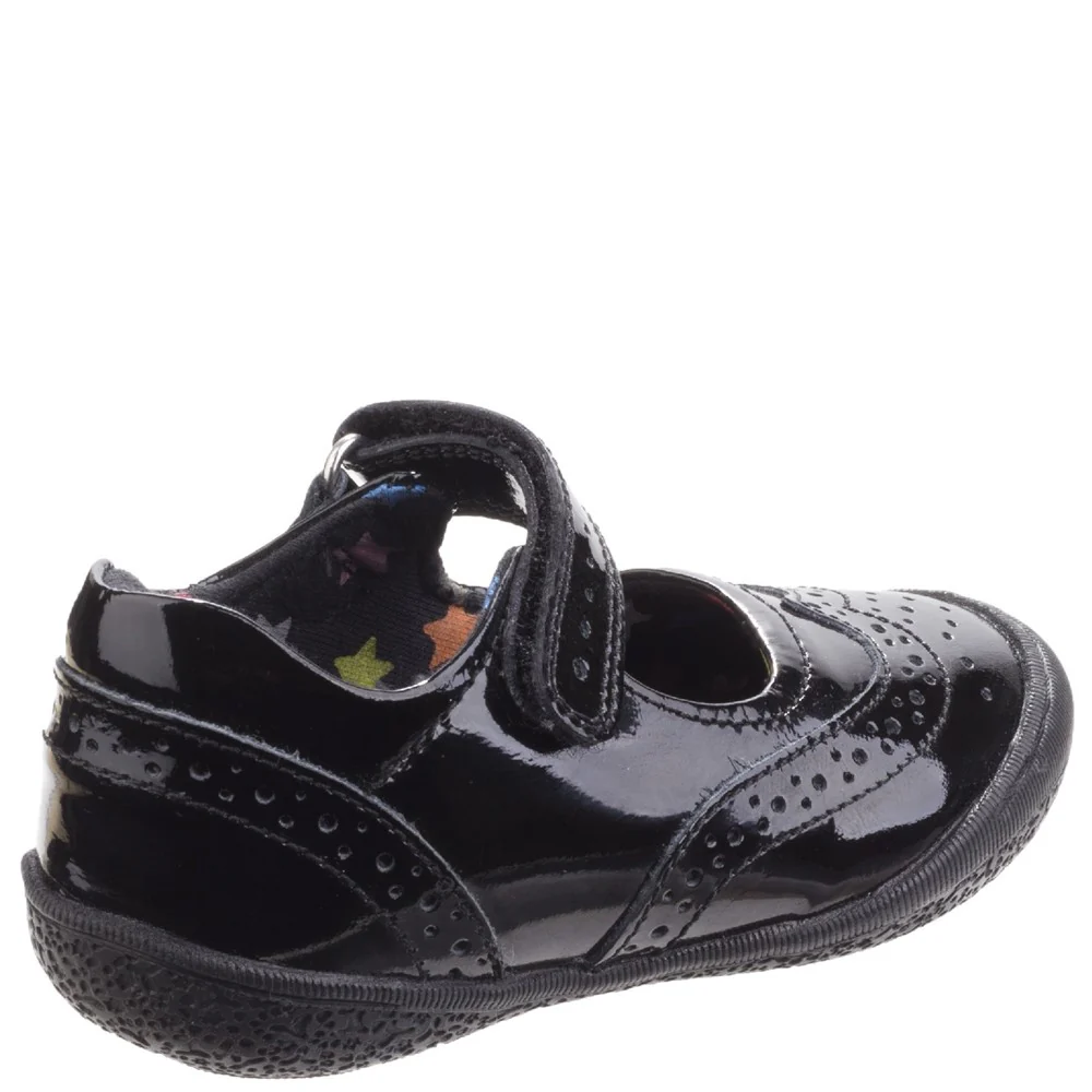 Hush Puppies Rina Patent Infant School Shoes - Image 2
