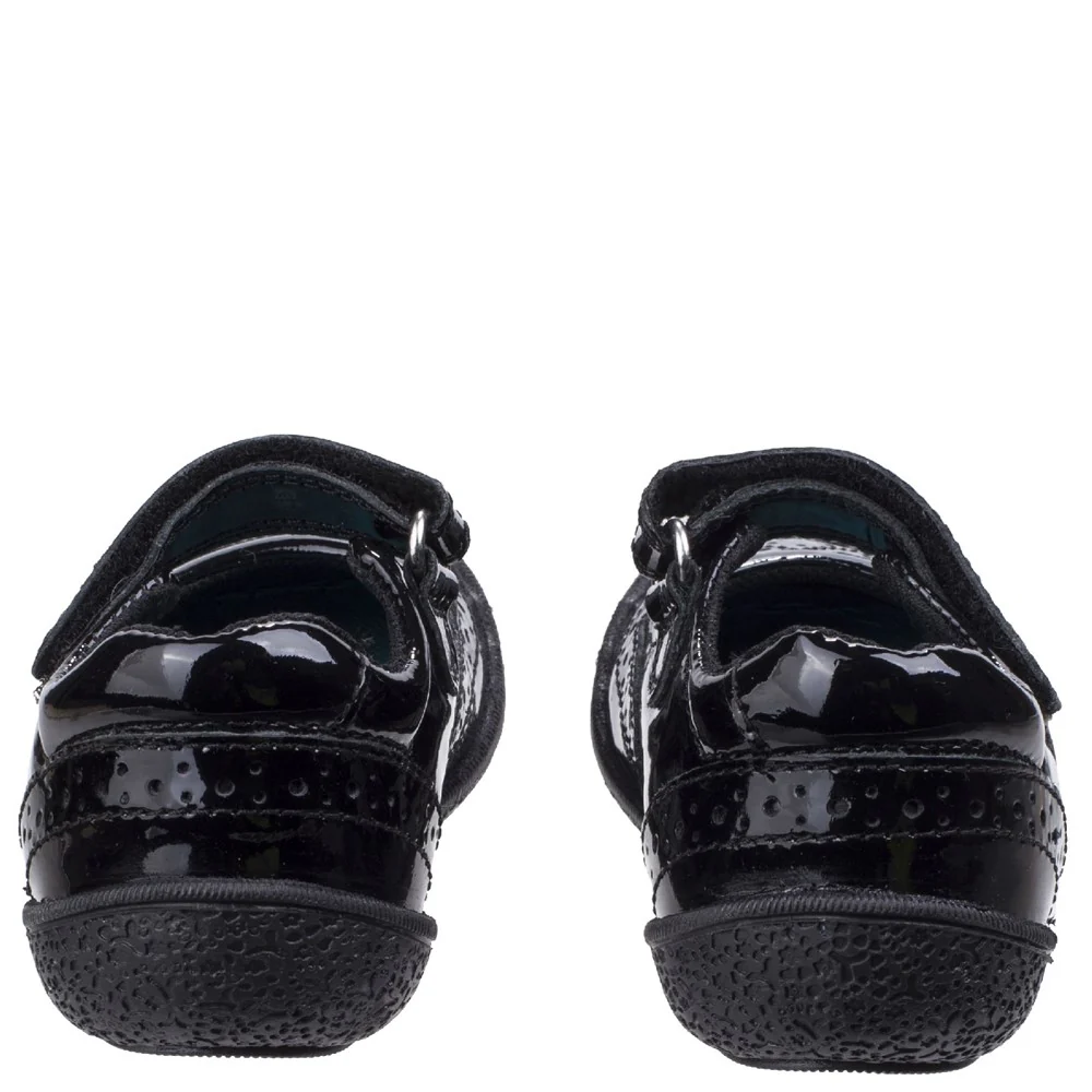 Hush Puppies Rina Patent Junior School Shoes - Image 8