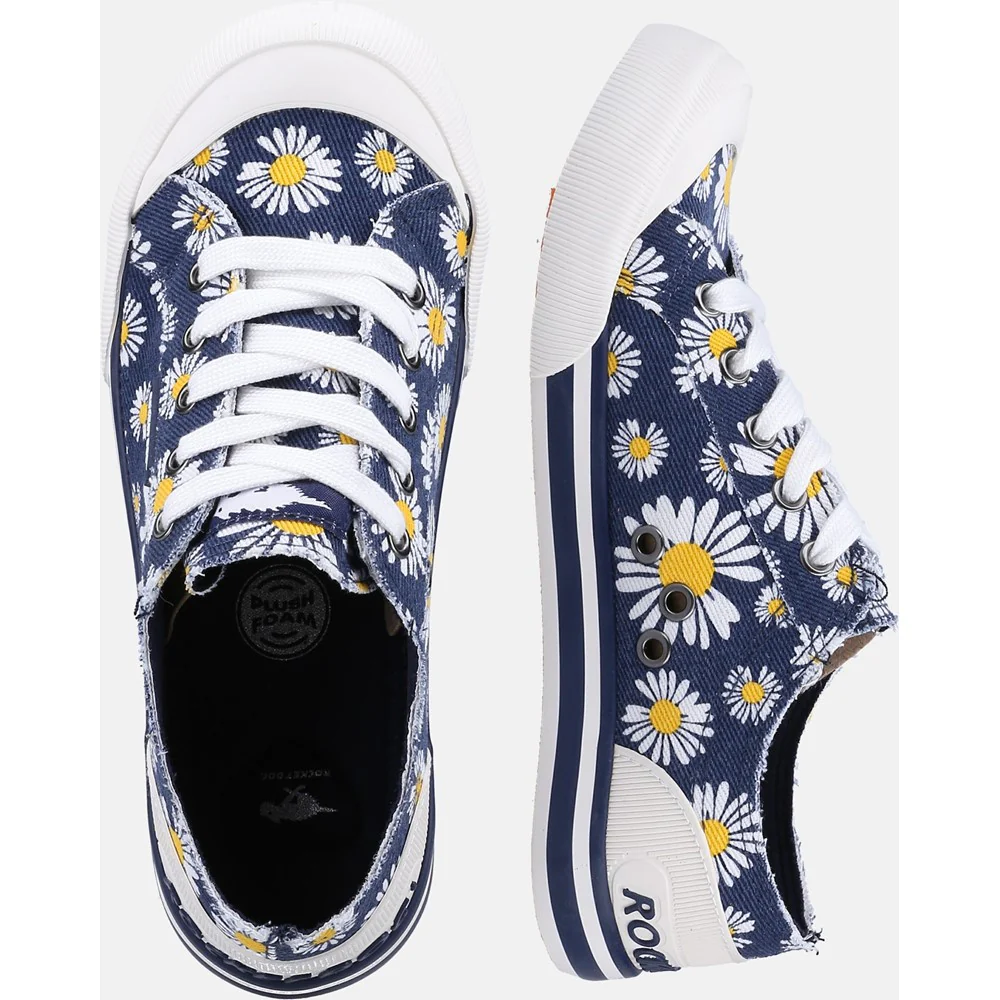 Rocket Dog Jazzin Homer Daisy Lace Up Trainer - Image 6