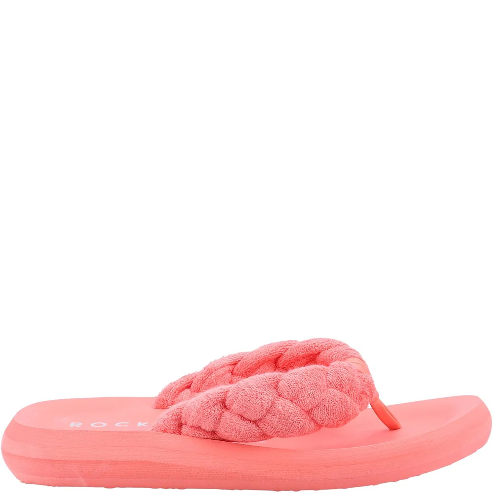 Rocket Dog Sunset Braid Terry Cloth Casual Slip On Sandal - Image 4