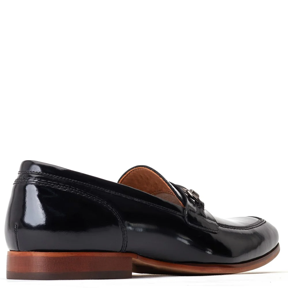 Base London Russo Buckle Hi Shine Loafers - Image 2