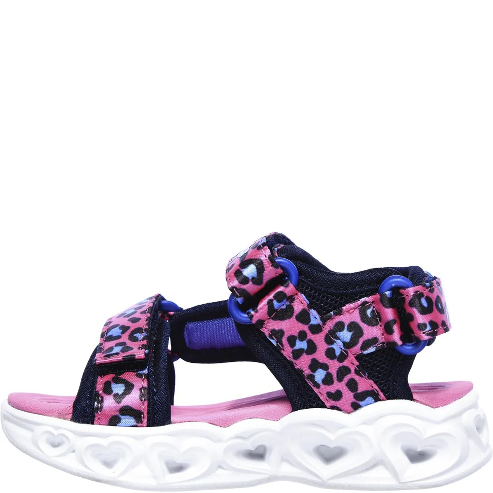 Skechers S Lights Heart Lights Savvy Cat Sandal - Image 5