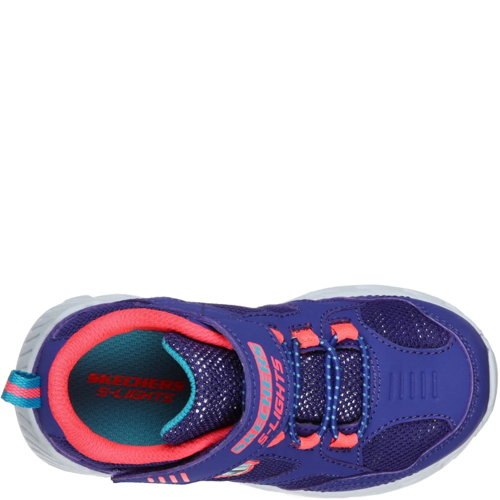 Skechers S Lights Magna-Lights Expert Level Touch Fastening Trainer - Image 4