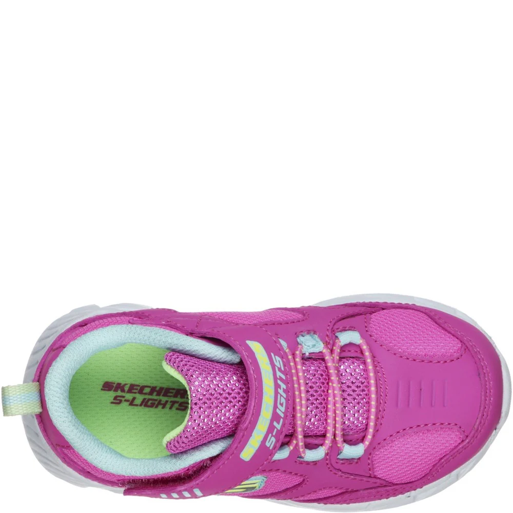 Skechers S Lights Magna-Lights Expert Level Touch Fastening Trainer - Image 4