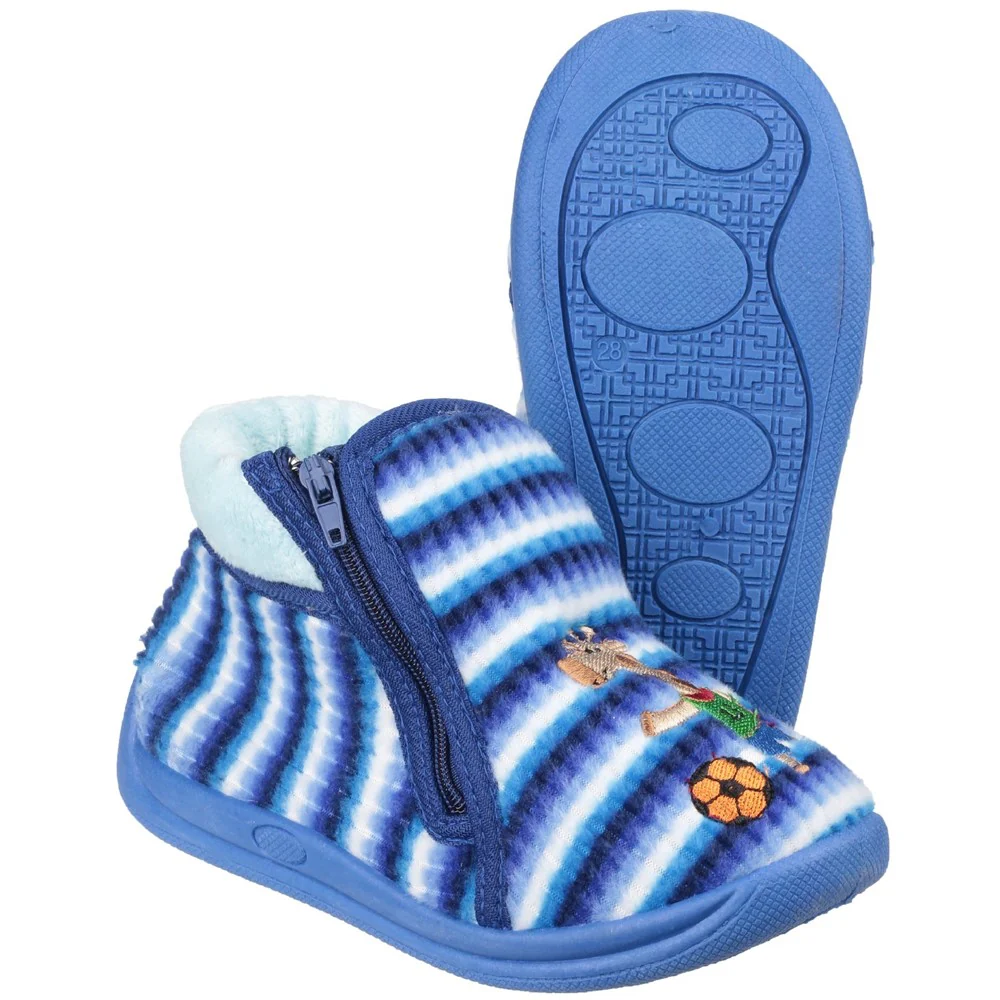 Mirak Safari Zip Up Bootie Slipper - Image 3