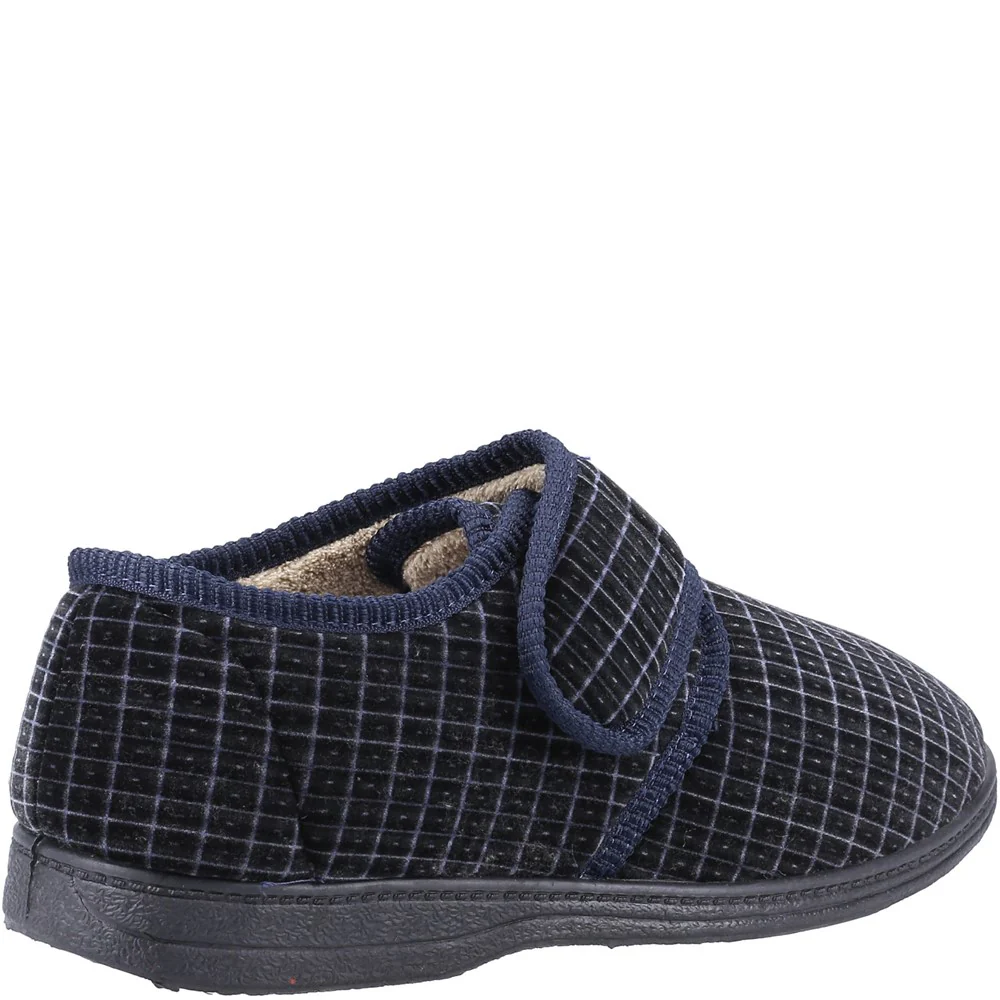 Fleet & Foster Sam Touch Fastening Slipper - Image 2