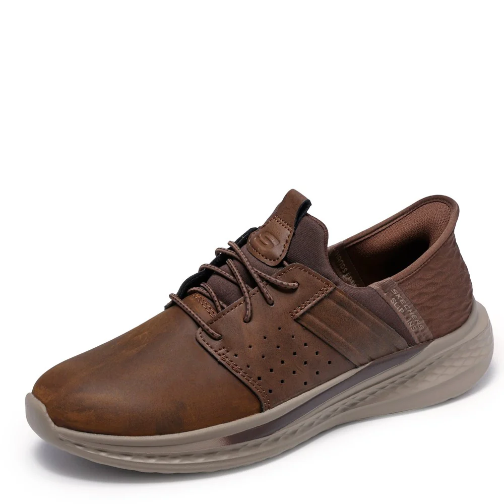 Skechers Slade Zachary Shoes Wide Fit - Image 6