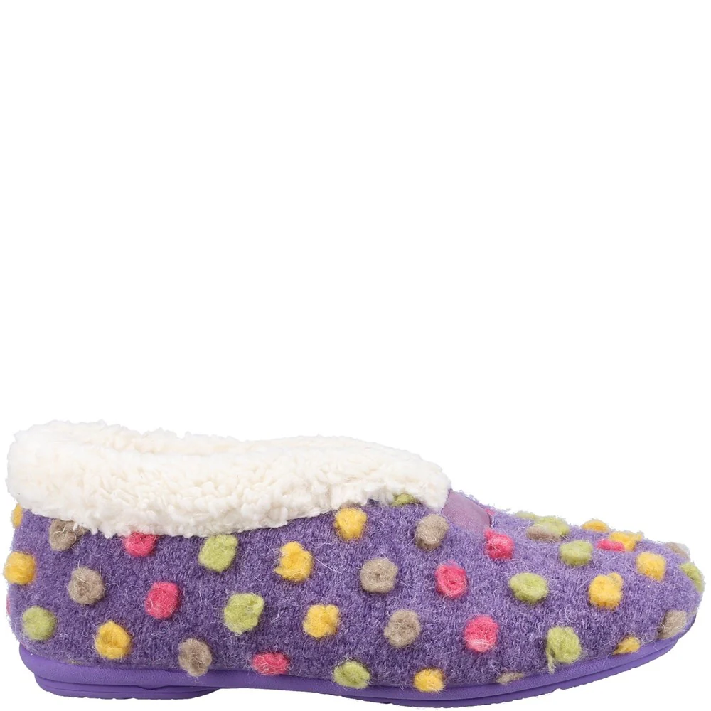Fleet & Foster Snowberry Ladies Slipper - Image 4