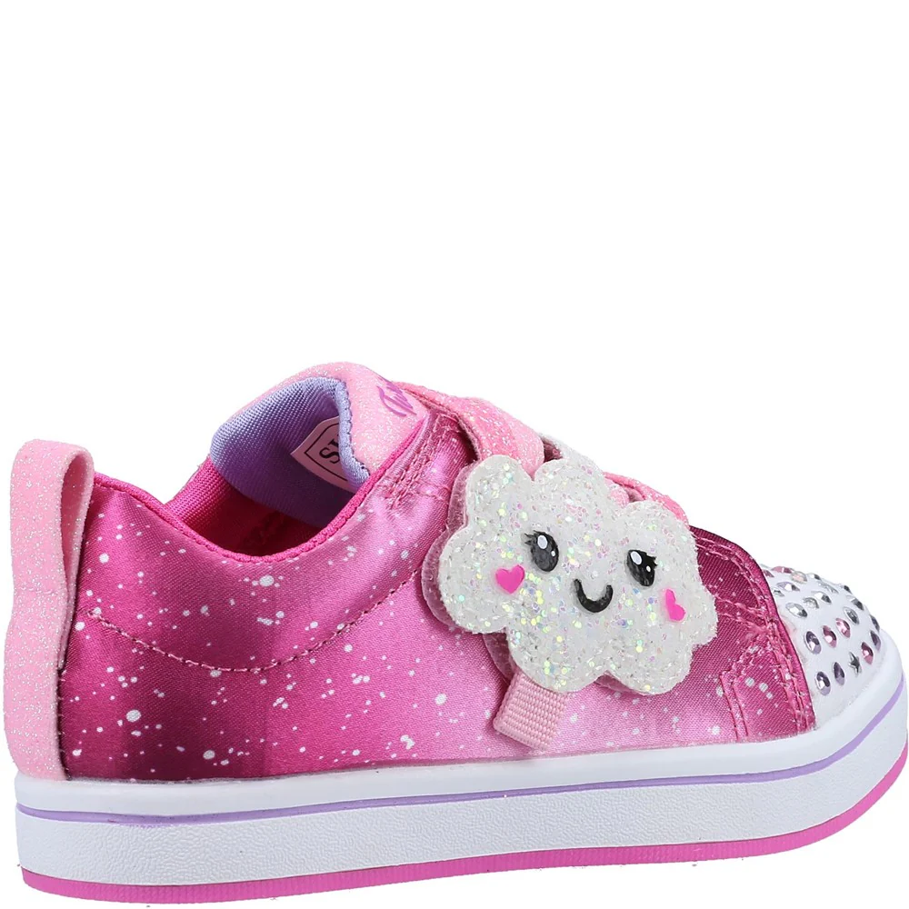 Skechers Sparkle Rayz Rainbow Smiles Shoe - Image 2