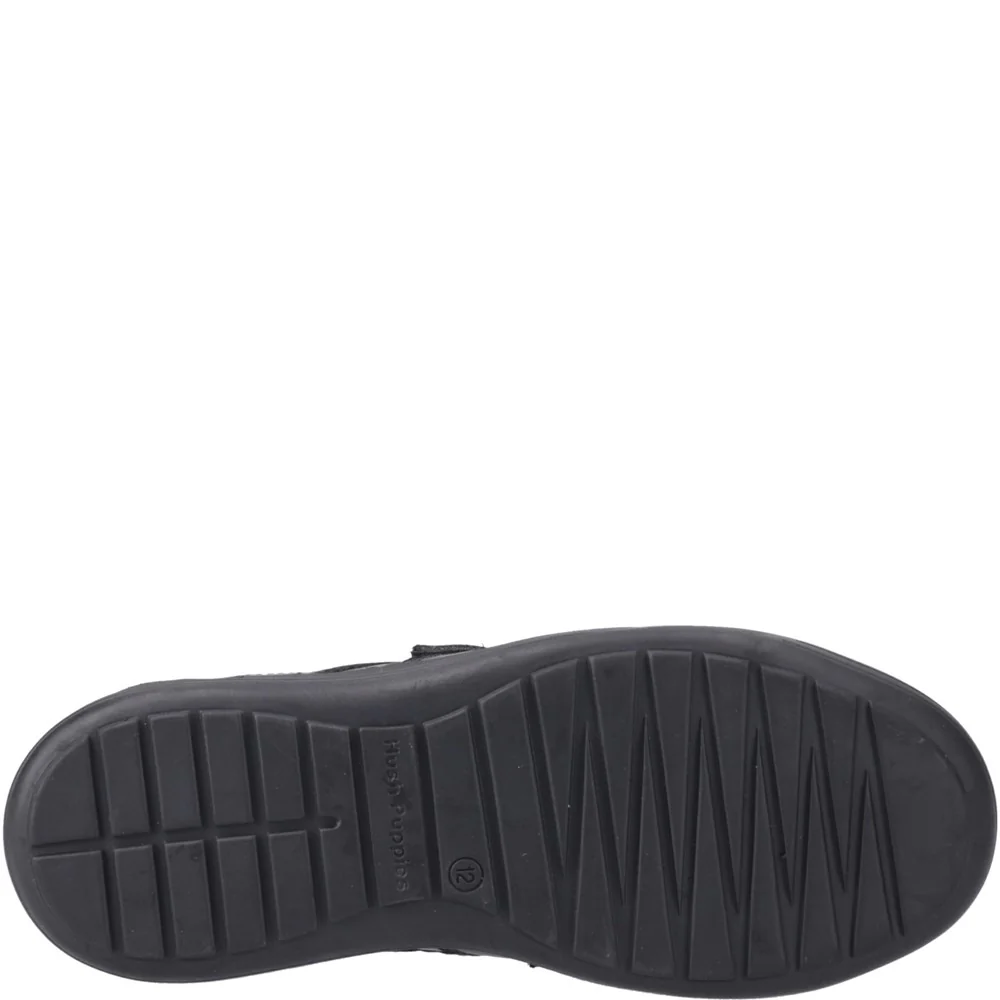 Hush Puppies Sully Touch Fastening Junior School Shoes - Image 3
