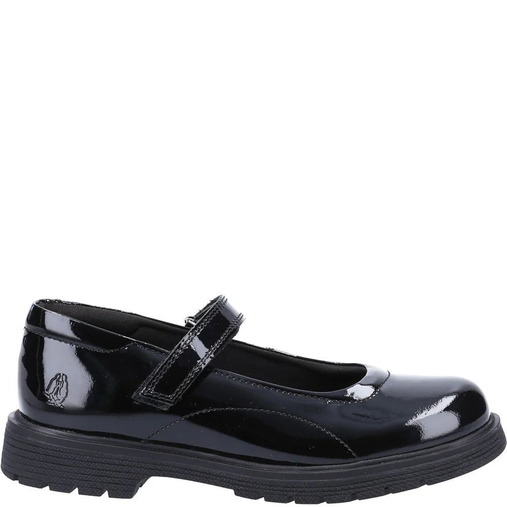 Hush Puppies Tally Senior Patent School Shoes - Image 4